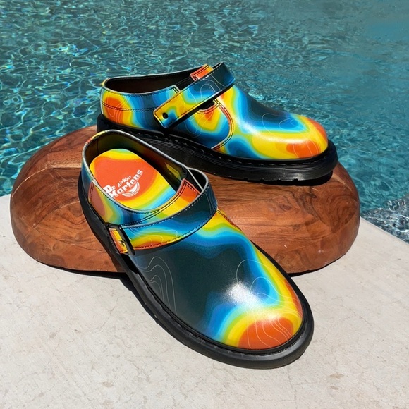 Dr. Martens Multicolor Mules - Size 9 - Picture 2 of 16